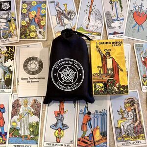 Original size tarot cards deck 3"x 5" 78 Cards Radiant Wise Spirit Tarot Pouch